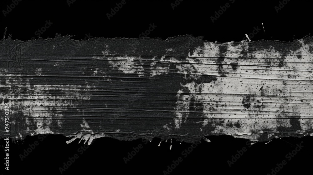 Aufkleber a black and white photo of a torn piece of paper. suitable for graphic design projects