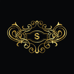 Creative Initial letter S logo design with modern business vector template. Creative isolated S monogram logo design
