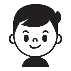 Obraz na płótnie Canvas kid logo