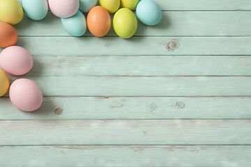Background Backdrock Wallpaper with easter and spring theme | Pastel colors | Yellow Green Rose Blue