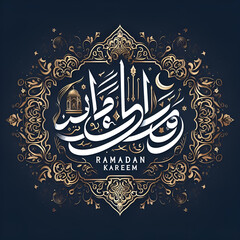 ramadan kareem calligraphy