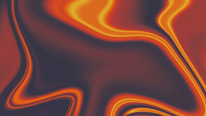 abstract orange gradient background with digital noise. Retro style wallpaper. Flowing backdrop.