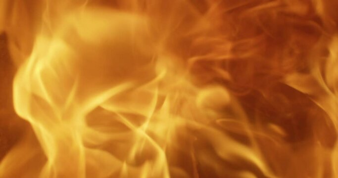 Flame. Fire. Background. Slow Motion
