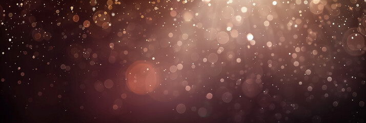 scattered rays in light and dark background of silver and gold bokeh