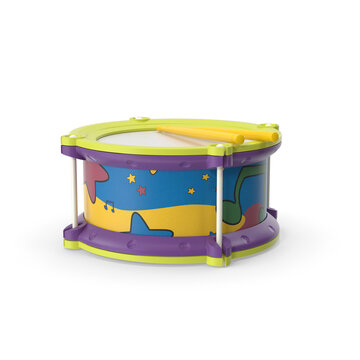 Toy Drum with Drumsticks