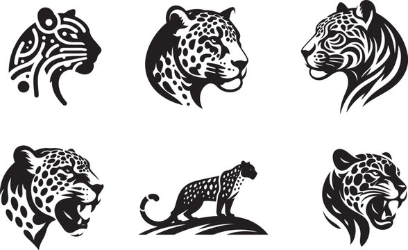 Jaguar Silhouette vector Image