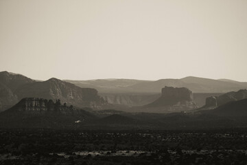 Sedona Arizona, Desert, Black and White, Landscape, Phoenix, Scottsdale, Saguaro 