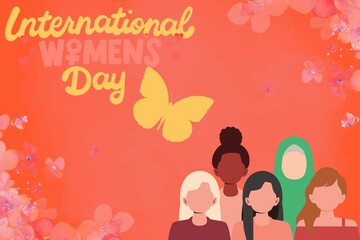 International Women's Day. Women empowerment. International Women's Day banner. International women's day vector illustration. International women's day flat design vector illustration.