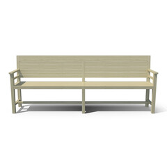 Wooden Bench PNG