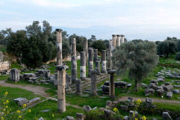 Scenic views from The Nysa on the Maeander which was an ancient city and bishopric of Asia Minor,...