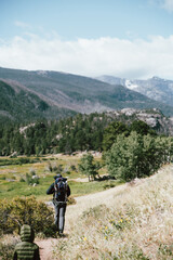 Fototapeta na wymiar Hiking in Colorado 