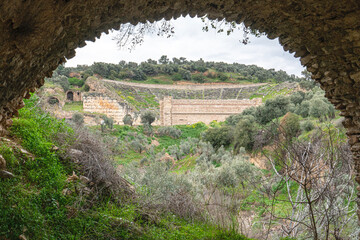 Scenic views from The Nysa on the Maeander which was an ancient city and bishopric of Asia Minor,...