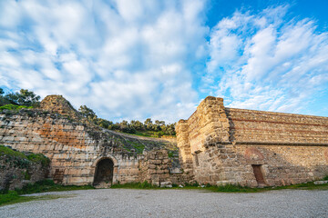 Scenic views from The Nysa on the Maeander which was an ancient city and bishopric of Asia Minor,...