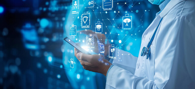 Doctor and medical technology