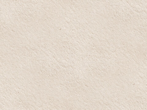 Seamless beige watercolor paper texture. Rough surface. Best for drawings and sketches  in large sizes. 