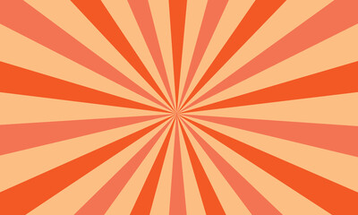 Yellow and orange spiral design background and backdrop vector