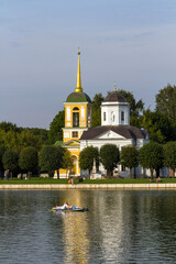 Church of the All-Merciful Savior in Kuskovo estate, Moscow.