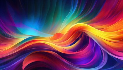 abstract background with waves