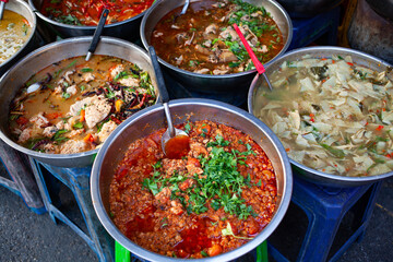 delicious fresh thai street food