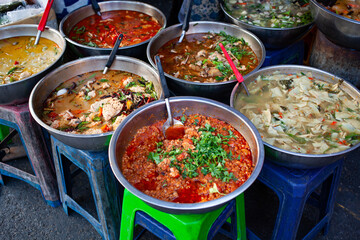 delicious fresh thai street food