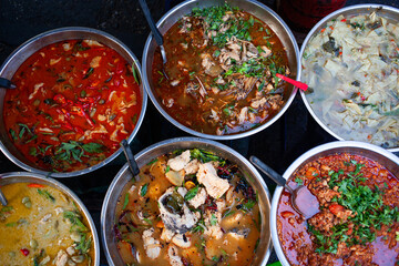 delicious fresh thai street food