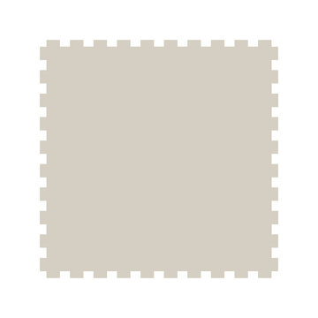 blank postage stamp isolated