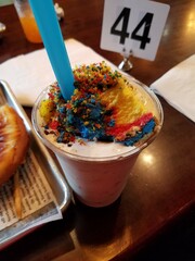 superman milkshake