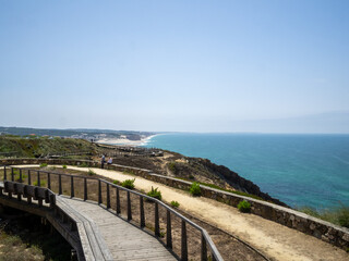 Portugal Atlantic coastline by Foz do Arelho