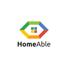 Home Able Logo Design Modern