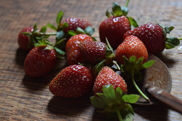 organic strawberries