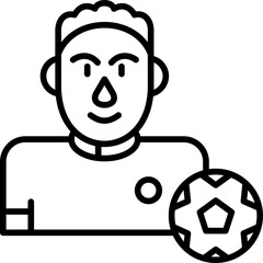 Soccer Player Icon