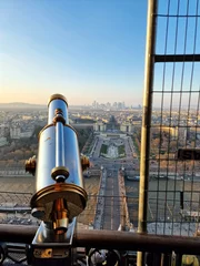 Fotobehang View from the Eiffel tower © Eimantas