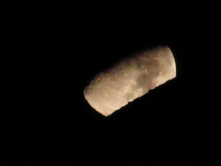 Moon hiding