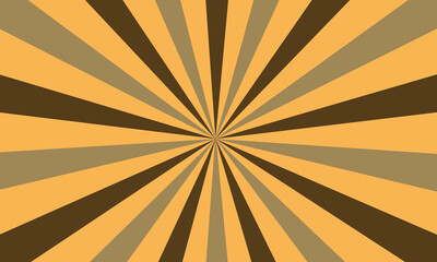 Orange and brown spiral design background and backdrop vector