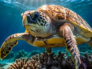 green sea turtle