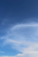 blue sky with clouds