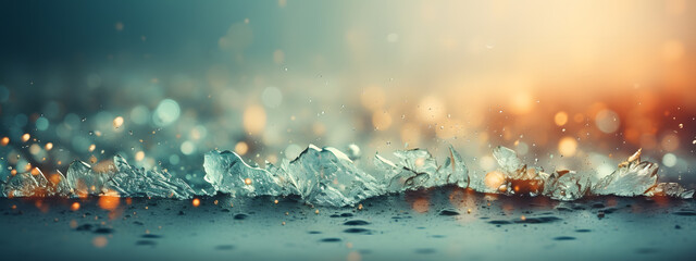 abstract background with bokeh