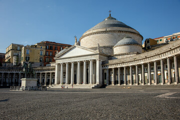 Naples, Italy The famous city of the italian south with Largo Maradona, Plebiscito Square, the gallery, Quartieri Spagnoli Spaccanapoli Vomero and the lagoon. Murales all over the town © fabrizio maffei