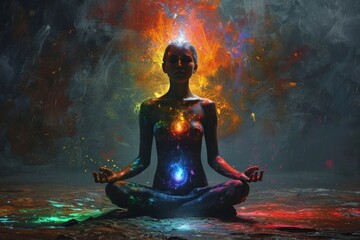 Pacifying spirituality: meditation, spiritual practice, expanded consciousness, chakra activation, astral body, mystical inspiration, and the interconnected energy of the human chakra system