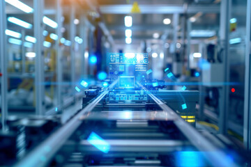 Fototapeta premium Automation Software Technology Process System Business concept.