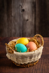 sstkEaster. Colorful painted Easter eggs.