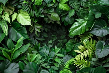 Lush and vibrant foliage background, creating a stunning natural canvas. A celebration of nature's beauty.