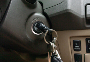 Close up view of car interior. After some edits.