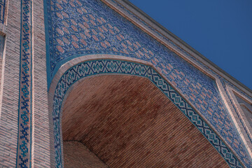 Kukeldash Madrasah, medieval madrasa in Tashkent, Uzbekistan.