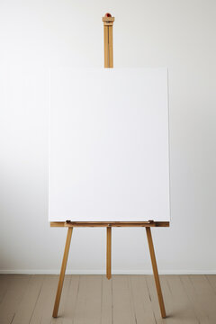 A blank canvas waiting to be filled with creativity