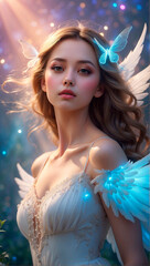 Celestial Guardians: Ethereal Moments with Angels