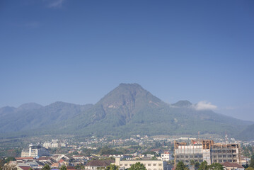 Fototapeta na wymiar view of the batu city