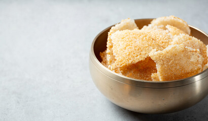 Nurungji ,nurungji, crust of overcooked rice	