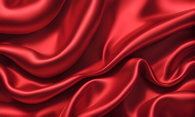 Red cloth texture