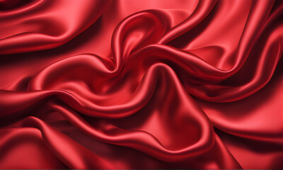 Red cloth texture